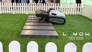A Real Robot Mower with Real Blades - Lymow One Plus