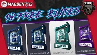 Opening All The Playoff Solo Packs 18 Free Elites! - Madden NFL 19