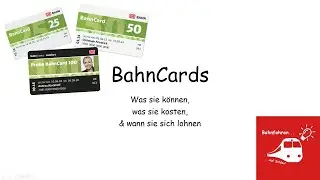 Wann lohnt sich eine BahnCard?