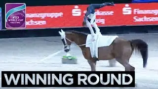Nadja B&uuml;ttiker tops the table in Leipzig  | FEI World Cup&trade; Vaulting