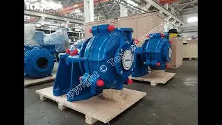 Horizontal Centrifugal  Elastomer-Lined rubber lining slurry Pump for Industrial Sand Mining