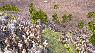 Strategic joint Force Defending an Island By 2,000,000 million evil army !! UEBS 2