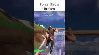Force Throw Is OP #fortnite #feed #fyp #shorts #gaming #fortniteclips #foryou #lightsaber #starwars