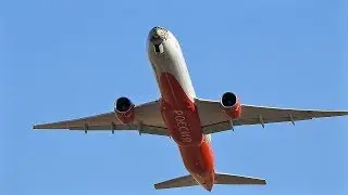 Взлёты при сильном боковом ветре в аэропорту Владивосток UHWW