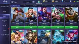 Cara dapat Skin gratis di Mobile legends