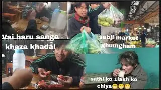 Vai haru sanga Kathmandu kalimati sabjimarket ghumdai😊k k kineu ta aja hamile samanharu hernu hola 😊