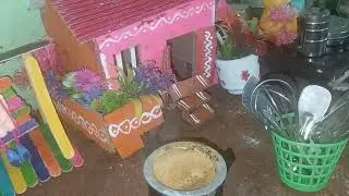Chai and dosa morning vibes #miniature #classictinyfood #food #minicooking #classicminiature