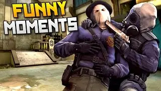CSGO Funny Moments - Epic Clutches, Skins, Knife Rounds! (Counter-Strike)