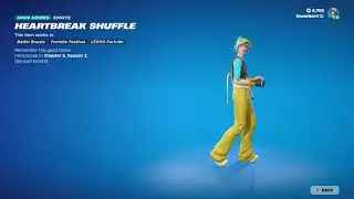 NEW Heartbreak Shuffle Emote - Fortnite