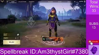 Am3thystGirl spellbreak gameplay live stream