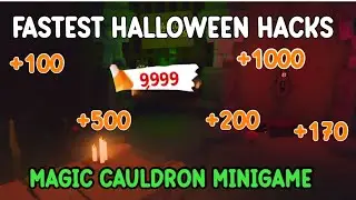 FASTEST CANDY HACK IN 10 SECONDS |MAGIC CAULDRON MINIGAME!| |Adopt Me|