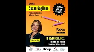 Fuckup Nights Florence Vol. XXXI English edition - speaker Susan Gagliano
