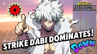 Strike Dabi доминирует! Возрождение Clutch и безумные комбо | My Hero Ultra Rumble