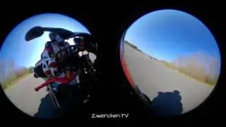 ADAC Motorrad Intensiv Sicherheitstraining in Boksee bei Kiel mit der Honda CBR 900 RR.