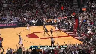 Batum Saves the Day Threes - 1.22.2011 vs Pacers [HD]