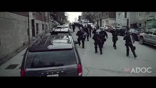 May Day 2018 - Montreal - Antifa protest capitalism