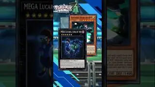 Pokemon Yu-Gi-Oh! Best Custom Cards - MEGA Lucario #yugioh  #customcards #pokemon #nintendo