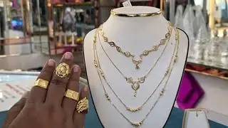 😍 কম দামে আসল গয়না! ৪৬০০/- থেকে নতুন 9KT Jewellery Designs 💫 Maity Gini Palace