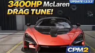 3400HP McLaren Senna Drag Tune | Car Parking Multiplayer 2 Update 1.2.3.2
