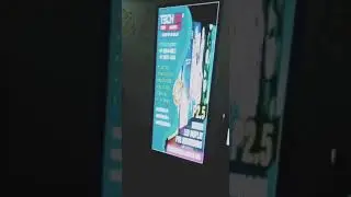 LED STANDEE DISPLAY OUTDOOR/INDOOR FOR ADVERTISING  | TECHON