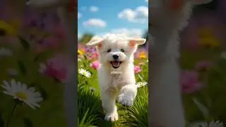 ।।Cute Dog Environment।। cut dog 23, 2025 Hemester Steam #gorkai#hemester#aivideogenerate #aivideo