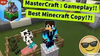 Mastercraft new crafting game: Gameplay!! BEST Minecraft Copy!!! | The Crafting GamerZ