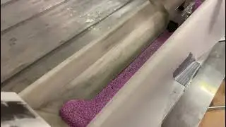 Abrasion against free grain rubber vs  sieve