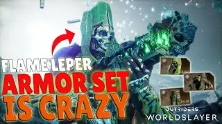 NEW Flame Leper Armor Set is RIDICULOUS | Most Powerful Status Power Build | Outriders Worldslayer