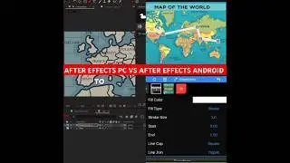 map animation #aftereffects vs nodevideo