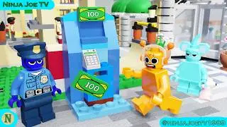 LEGO Sprunki &ndash; Oren cannot withdraw money from the ATM &ndash; what a failure!