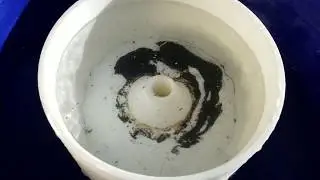 3d Printed Blue Bowl Gold Capture