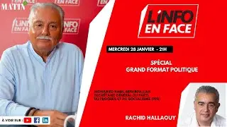 Mohamed Nabil Benabdallah invité de L’Info en Face