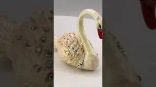 Fine Swan Jewelry Box, Storage Box or Art#jewelrybox #Home #homedecor #decor#newyear2025 #customized