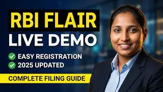 How to Register on RBI FLAIR Portal for FLA Return 2025 | Easy Live Demo