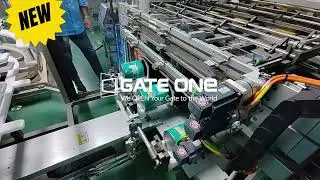 [GATE ONE] Stick Multi-lane Packing Machine into Can Solution 스틱 포장기 정렬 및 캔 원통 포장 자동화