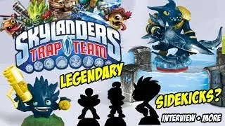 Skylanders Trap Team: Sidekicks, Legendary Starter Pack, Lightcores, Krankcase + Interview