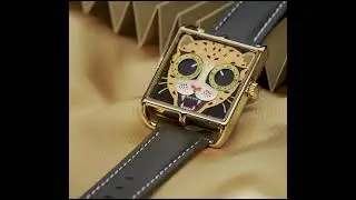 HAPPIEWATCH | HIGH FASHION WATCH | LEOPARD GOLDIE