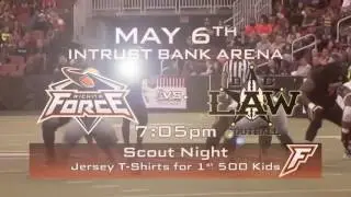 Wichita Force - 2017  vs Dodge City - May 6th