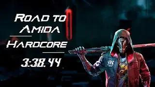 Speedrun Ghostrunner - Road to Amida Hardcore : Any% Inbounds No AGD in 3:38.44