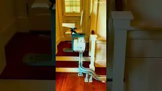 HomePro Mobility | Fast Harmar UP LIFT Stairlift Install for Curved Stairs | CapCut Short