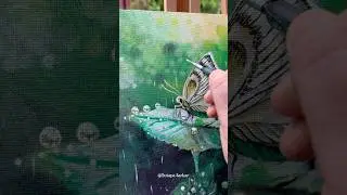 Just wing it🦋|| #highlights #naturepainting #subscribers #art #artist #trending #canvasart #viral