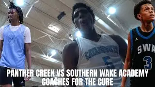 PANTHER CREEK VS SOUTHERN WAKE ACADEMY!!! COACHES FOR THE CURE!!