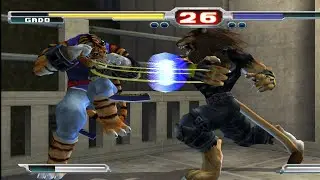 Bloody roar 3 Gado - lion vs long - tiger - GamePlay