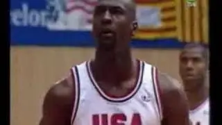 Drazen Petrovic vs Michael Jordan (final Barcelona 92) By WY