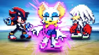 Rouge All Forms присоединяется к SONIC MUGEN VS EVERYONE