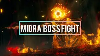 Midra, Lord of Frenzied Flame &ndash; Full Boss Fight | Great Katana Double Slash | Elden Ring DLC | PS5 