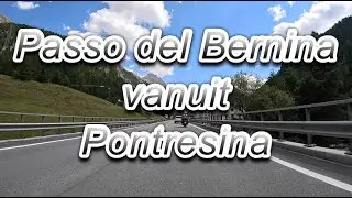 Passo del Bernina vanuit Pontresina Honda CRF1000 ATAS