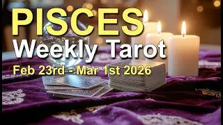 PISCES Weekly Tarot &lsquo;TAKING THE HIGH ROAD!&rsquo; Intuitive Spiritual Guidance Feb 23 - Mar 1 2026 ✨
