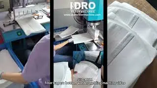 SIIC-M021 FILTER BAG ARC BOTTOM WELDING MACHINE VIDEO
