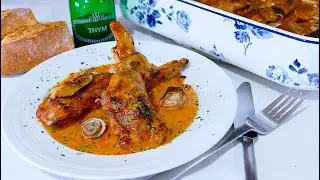 🍗 PALETILLAS de CONEJO al HORNO a la MOSTAZA. ¡SUPER JUGOSAS!!! 😋